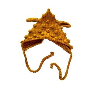 Winter Knitting Baby Beanie Hat Cap Cute popcorn Deer Ear Boys Girls Boutique